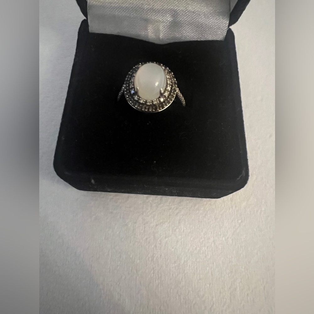 Moonstone ring set
